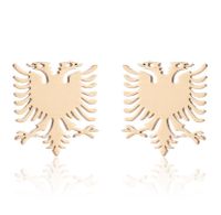 Fashion Eagle Stainless Steel Plating Earrings Necklace main image 4
