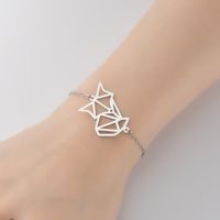 Stainless Steel Cute Plating Animal Bracelets sku image 4