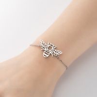 Stainless Steel Cute Plating Animal Bracelets sku image 9