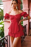 Women's Daily Fashion Solid Color Patchwork Rompers main image 2