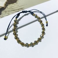 1 Piece Fashion Geometric Crystal Freshwater Pearl Copper Pearl Bracelets sku image 1