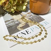 Einfacher Stil Herzform Kupfer Perlen Halskette Mit Anhänger main image 5