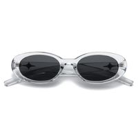 Hip-hop Fashion Streetwear Ac Oval Frame Full Frame Women's Sunglasses sku image 5