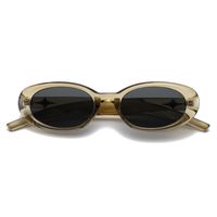 Hip-hop Fashion Streetwear Ac Oval Frame Full Frame Women's Sunglasses sku image 6