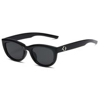 Fashion Punk Streetwear Ac Cat Eye Full Frame Women's Sunglasses sku image 1