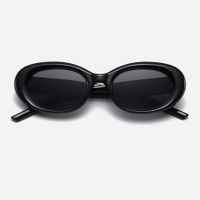 Fashion Punk Streetwear Ac Oval Frame Full Frame Women's Sunglasses main image 2