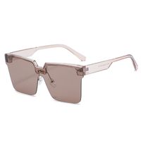 Elegant Basic Ac Square Half Frame Men's Sunglasses sku image 4