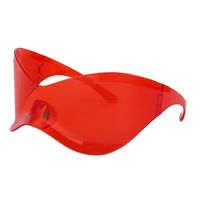Fashion Pc Special-shaped Mirror Frameless Sports Sunglasses sku image 1