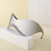 Fashion Pc Special-shaped Mirror Frameless Sports Sunglasses main image 2