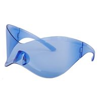 Fashion Pc Special-shaped Mirror Frameless Sports Sunglasses sku image 5