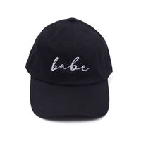 Children Unisex Simple Style Letter Embroidery Baseball Cap sku image 1