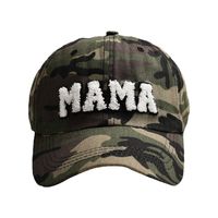 Women's Fashion Mama Letter Embroidery Curved Eaves Baseball Cap sku image 2