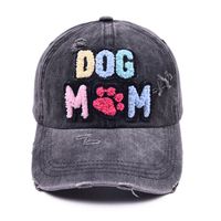 Women's Simple Style Letter Embroidery Flat Eaves Baseball Cap main image 4