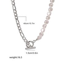 1 Piece Fashion Circle Alloy Pearl Women's Necklace main image 6
