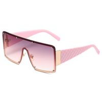 Exaggerated Geometric Pc Square Frameless Women's Sunglasses sku image 4