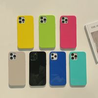 Einfacher Stil Einfarbig Tpu   Telefon Fällen main image 6