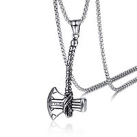 Retro Geometric Alloy Plating Necklace sku image 26