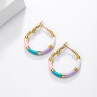 1 Pair Fashion Geometric Stainless Steel Plating Earrings main image 1