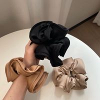 Women's Casual Simple Style Solid Color Cloth Handmade Hair Tie main image 5