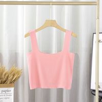 Women's Racerback Tank Tops Tank Tops Fashion Solid Color main image 8