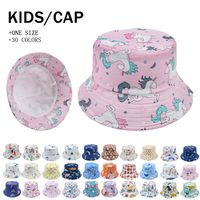 Children Unisex Cute Dinosaur Unicorn Watermelon Bucket Hat main image 1