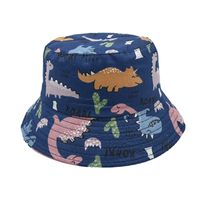 Children Unisex Cute Dinosaur Unicorn Watermelon Bucket Hat main image 4