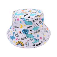 Children Unisex Cute Dinosaur Unicorn Watermelon Bucket Hat sku image 27