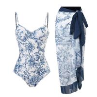 Women's Fashion Plant Polyester One Pieces 1 Piece main image 4