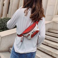 Women's Cute Cartoon Pu Leather Waist Bags main image 4