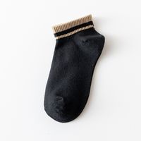 Women's Simple Style Stripe Cotton Ankle Socks A Pair sku image 2