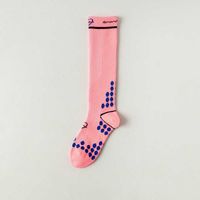 Women's Sports Polka Dots Heart Shape Nylon Crew Socks A Pair sku image 2