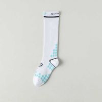 Women's Sports Polka Dots Heart Shape Nylon Crew Socks A Pair sku image 1