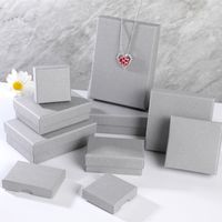 1 Piece Fashion Solid Color Paper Jewelry Boxes main image 6