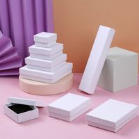 1 Piece Simple Style Solid Color Paper Jewelry Boxes main image 5