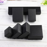 1 Piece Simple Style Solid Color Paper Jewelry Boxes main image 1
