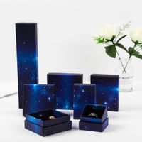 1 Piece Fashion Starry Sky Paper Jewelry Boxes main image 3
