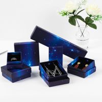 1 Piece Fashion Starry Sky Paper Jewelry Boxes main image 5