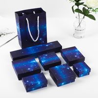 1 Piece Fashion Starry Sky Paper Jewelry Boxes main image 6