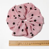 Simple Style Round Dots Cloth Polka Dots Hair Tie 1 Piece main image 4