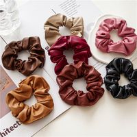 Simple Style Solid Color Cloth Hair Tie 1 Piece main image 1