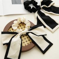 Simple Style Bow Knot Cloth Hair Tie 1 Piece main image 3