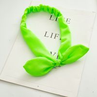 Simple Style Bow Knot Cloth Pleated Hair Band 1 Piece sku image 5