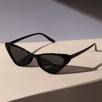 Fashion Gradient Color Solid Color Pc Cat Eye Full Frame Women's Sunglasses main image 4