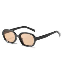 Casual Solid Color Pc Oval Frame Full Frame Women's Sunglasses main image 2