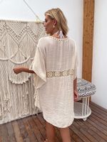 Vacation Tassel Solid Color Cover Ups main image 5