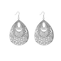 1 Pair Fashion Geometric Metal Women's Earrings sku image 19