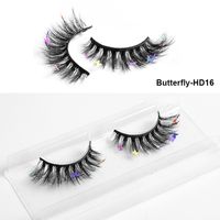 Fashion New Butterfly Multi-layer Thick Cross Artificial Mink Hair False Eyelashes sku image 33