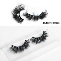 Fashion New Butterfly Multi-layer Thick Cross Artificial Mink Hair False Eyelashes sku image 39