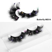 Fashion New Butterfly Multi-layer Thick Cross Artificial Mink Hair False Eyelashes sku image 48