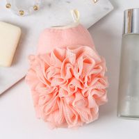 Simple Solid Color Soft Skin-friendly Bath Gloves sku image 1